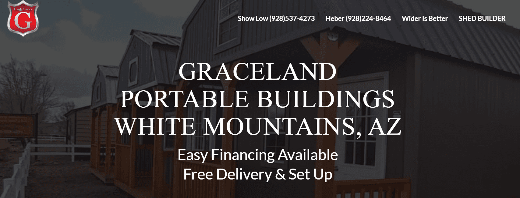 WM Portable Buildings - White Mountains Business SEO - Internet Assets 928-892-5233